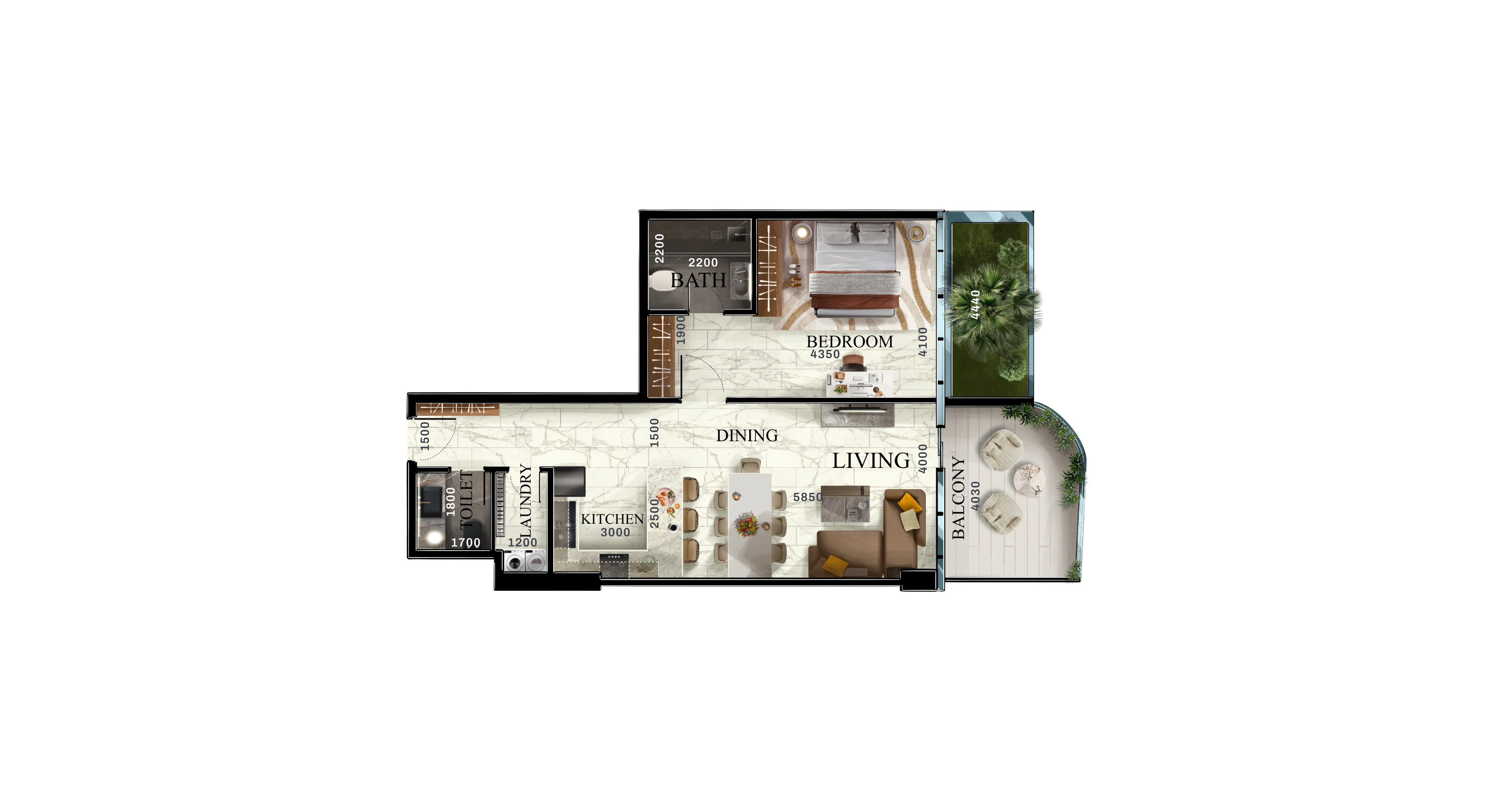 1 Bedroom